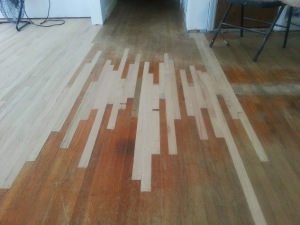 We matched the floor to the original,